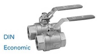 Unterschiede Kugelhahn nach DIN  ECONOMICAusführung [upl. by Cullen]