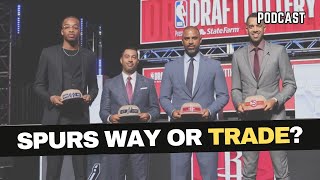 24 NBA Draft Lottery Reaction  Spurs 24 NBA Draft Preview  San Antonio Spurs  Rob Trejo Jr [upl. by Eisak951]