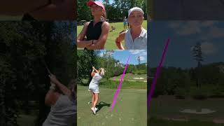 When the playoff gets heated golfgirl golf golfer funny professionalathletes [upl. by Muncey257]