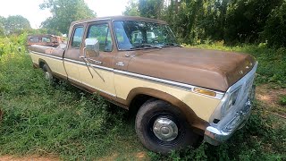 1979 FORD F 250 RANGER SUPERCAB WALK AROUND ITS FOR SALE [upl. by Parthinia805]