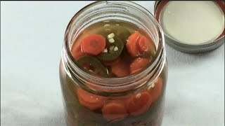 Pickled Jalapeños and Carrots [upl. by Krik]