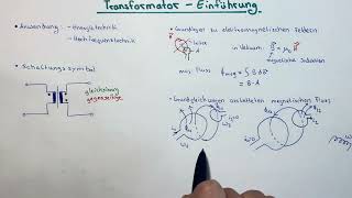 Transformator  Einführung  Elektrotechnik [upl. by Libenson]