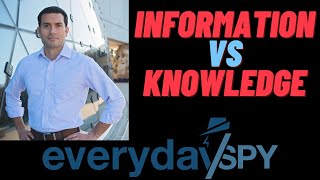 The Difference Between Information and Knowledge [upl. by Jarvis]