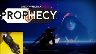 Solo Prophecy  Solar Warlock  Destiny 2  Season of The Wish [upl. by Ahserak]