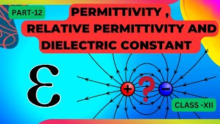 Permittivity  Relative Permittivity and Dielectric Constant Explained in Hindi [upl. by Ailuy899]