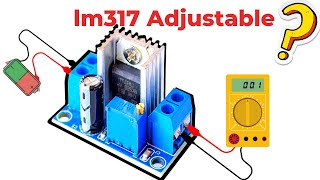 LM317 VOLTAGE REGULATOR CURCUIT WITH PROTEUS LM317 VOLTAJ REGÜLATÖRÜ DEVRESİ [upl. by Alwyn23]