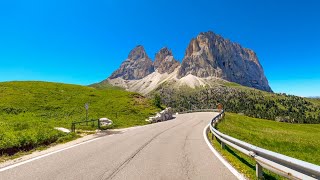 Driving the Sella Pass Italy [upl. by Lorette]