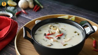 Tom Kha Gai Thai Soup Recipe By Food Fusion [upl. by Megdal]