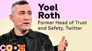 Yoel Roth warns new X CEO about Elon and company status FULL INTERVIEW [upl. by Kopans]