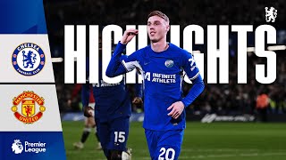 Chelsea 43 Man United  Palmer HATTRICK wins it for the BLUES  HIGHLIGHTS  PL 202324 [upl. by Dickey]