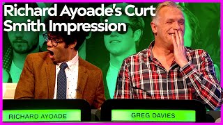 Best Richard Ayoade Impressions amp Tax Jokes  Compilation  Big Fat Quiz [upl. by Dnomde518]