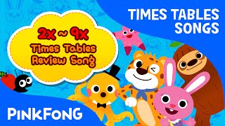 2x9x Times Tables Review Song  Times Tables Songs  PINKFONG Songs for Children [upl. by Shull262]