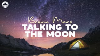 Bruno Mars  Talking To The Moon  Lyric Video [upl. by Portingale]