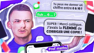 QUAND LES PROFS FONT DES SMS [upl. by Varney]