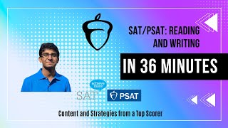 SATPSAT Reading and Writing Review in 36 Minutes [upl. by Groscr236]