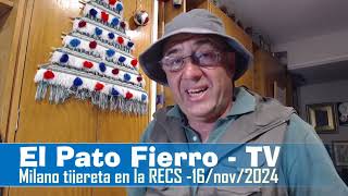 El Pato Fierro TVm nro 8  ¡El Milano tijereta en la RECS después de 11 años 16nov2024 [upl. by Leahcin186]