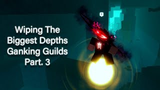 Wiping The Biggest Depths Ganking Guilds Part 3  Deepwoken [upl. by Dallis223]