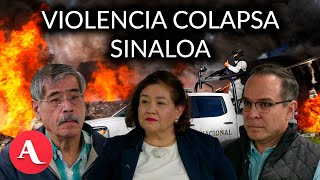 Violencia en Culiacán es como ojo de huracán que se quedó varado por más 30 días Sociedad Civil [upl. by Annirtak]