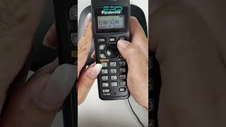 How to Switch ONOFF Ringtone Volume in Panasonic Cordless Phone 📞 firestick ytshorts gadget [upl. by Lahsiv246]