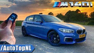 BMW M140i REVIEW POV Test Drive on AUTOBAHN amp ROAD by AutoTopNL [upl. by Lorilee463]