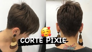 ❤️ CORTE PIXIE PASO A PASO  Corte de Cabello Para Mujer 2023 [upl. by Thilda920]