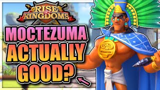 Everyone underestimates Moctezuma in Rise of Kingdoms heres why he might be OP [upl. by Lankton737]