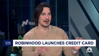 Robinhood CEO Vlad Tenev on new credit card The idea is to add more things to Robinhood Gold [upl. by Ettegirb]