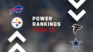 Week 12 Power Rankings [upl. by Enelegna434]