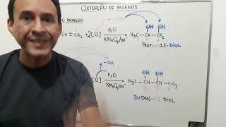 Aula 166 Reações de Oxidação de Alcenos [upl. by Westland]