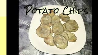 Quick and Easy Homemade OvenBaked Potato Chips [upl. by Hamirak]