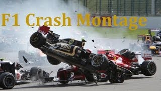 F1 201213 A Crash Montage HD [upl. by Nahpos]