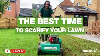 WHEN IS THE BEST TIME TO SCARIFY YOUR LAWN [upl. by Berri]