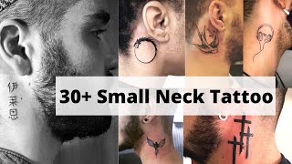 Small neck tattoos for men  Latest neck tattoo designs  Neck tattoo ideas  Lets Style Buddy [upl. by Gonyea310]