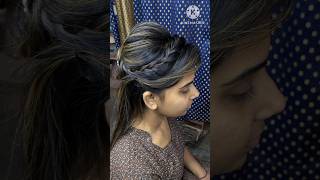 Cute Easy Open Hair Braid Hairstyles For Long Hair • One Side Braid Hairstyle For Wedding [upl. by Hephzipah]