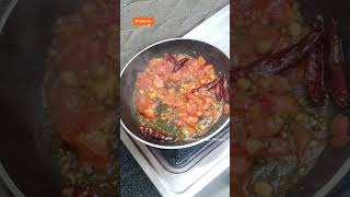 రోడ్ సైడ్ బండి మీద అమ్మే టమాట చట్నీtamatochetneycooking trending videoyt short [upl. by Seaman]