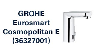 Змішувач GROHE Eurosmart Cosmopolitan E 36327001 [upl. by Olraced]