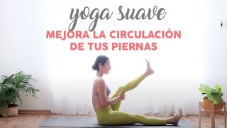 🌸YOGA SUAVE PARA MEJORAR CIRCULACIÓN DE PIERNAS disminuir varices y revitalizar Brenda Yoga [upl. by Hoyt865]