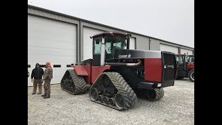 1997 CaseIH 9370 QuadTrac Sold on Mechanicsburg OH Farm Auction Yesterday [upl. by Assek]