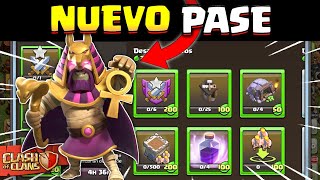 NUEVA SKIN  ANALIZANDO 🕵️ NUEVO PASE de oro Clash of Clans ABRIL 2024 el pase de batalla [upl. by Durward329]