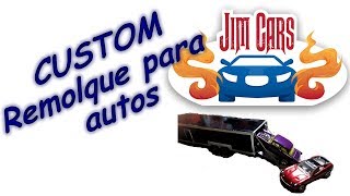 CUSTOM Remolque para Carros tipo trailer Gooseneck [upl. by Darcey]