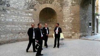 Gorgeous Acapella voices in the Diocletian palace at Split [upl. by Haraf]