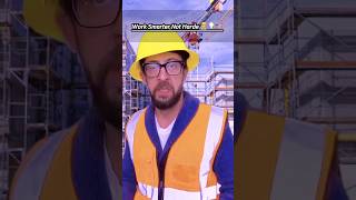 Part 14  work smarter not harde👷💯💡 workers construction work smart job viralvideo shorts [upl. by Airbas265]