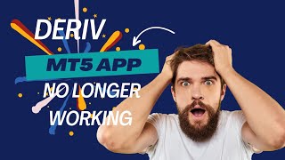 DERIV MT5 trading App no longer working forextrading deriv forex [upl. by Pren]