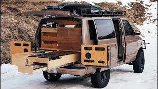 Ultimate Offroad Astro Van Camper Conversion [upl. by Ecyak649]