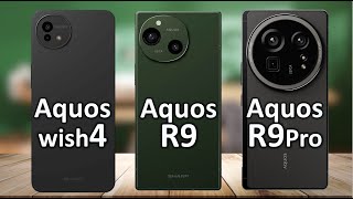 Sharp Aquos R9 pro vs Sharp Aquos R9 vs Sharp Aquos wish4 [upl. by Celka438]