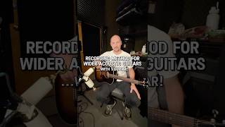 Acoustic guitar miking technique for recording recordingguitar acousticguitar audioengineer [upl. by Tomlinson]