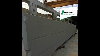 Precast Spandrel Production Sequence by Lafarge Precast Edmonton [upl. by Tebzil38]