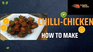 Spicy amp Flavorful Chilli Chicken Recipe  RestaurantStyle at Home [upl. by Idurt]