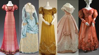 100 Dresses  One For Every Year In The 1800s  Cultured Elegance [upl. by Erminie307]