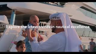 Explore luxury at the Dubai International Boat Show 2024 [upl. by Gnehc]